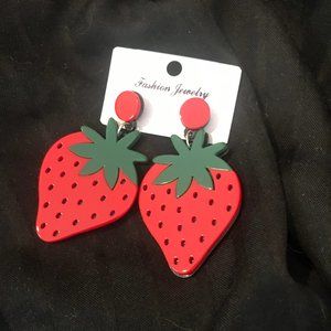 Strawberry Earrings